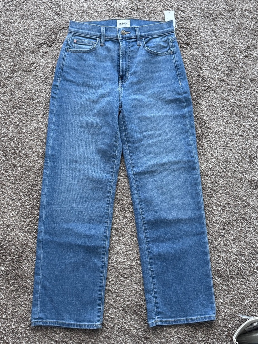 Hudson bnwt Noa straight ankle jeans size 26
